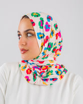 Colored Flower Clips Cap